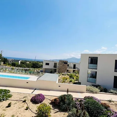 Moderne 3p A Calvi, Piscine, Parking, Proche Plage - Fr-1-63-366 Apartmán